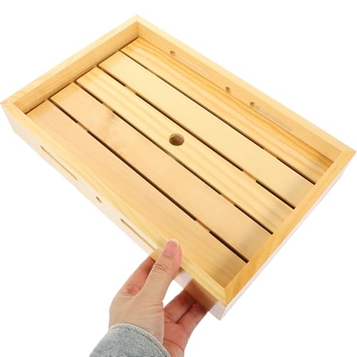 Bandeja japonesa de madera para sushi pequeña miniatura 5