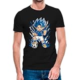 Camiseta de Manga Corta Goku Real Oviedo 25-26 (15- Camiseta Talla XXL)(Negra Manga Corta)
