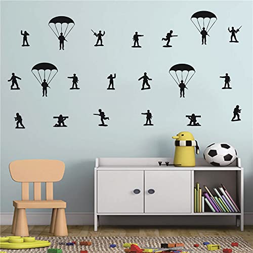 Vinilos decorativos soldados para habitación juvenil miniatura 4