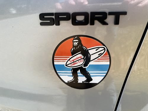 Calcomanía Sasquatch antidespegue pegatina vinilo duradera coche 5