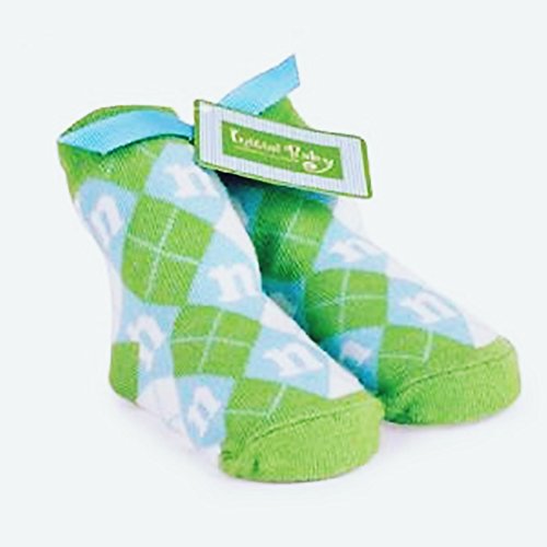 Baby Boy Initial Socks - Letter N