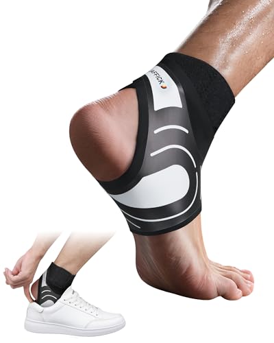 Jaffick Ankle Brace for Women Men, Featherweight Comfort with Footwear, Ankle Support Wrap for...
