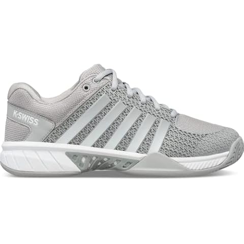 K-Swiss Women's Express Light Pickleball Shoe, Highrise/White, 8 M Cover