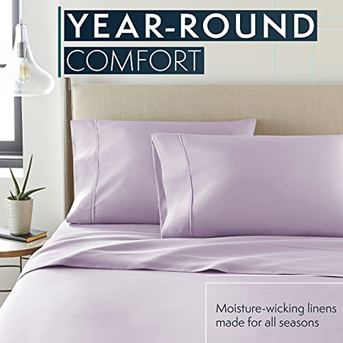 image for HC Collection Queen Size Sheets Set - Bedding Sheets & Pillowcases w/ 