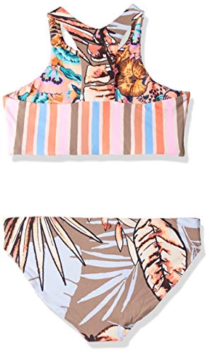 Maaji Girls' High Neck with Zip Front Bikini Swimsuit Set2