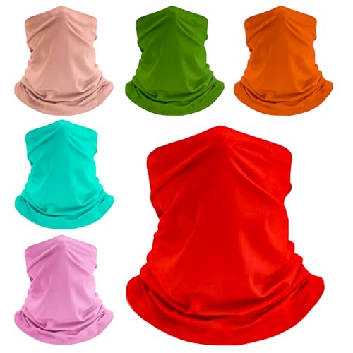 Image of Pack Neck Gaiters Tube UV Face Mask Bandana Balaclava Shiesty Magic Scarf Headwear Headbands Wraps for Women Men