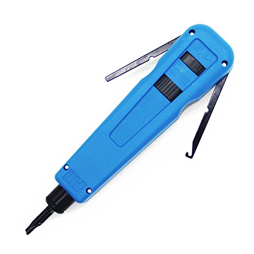 Punch Down Impact Tool With 110 And 66 Blades, Network Wire Cable Cat6/Cat5E Telephone Impact Terminal Insertion Tools #TOP7