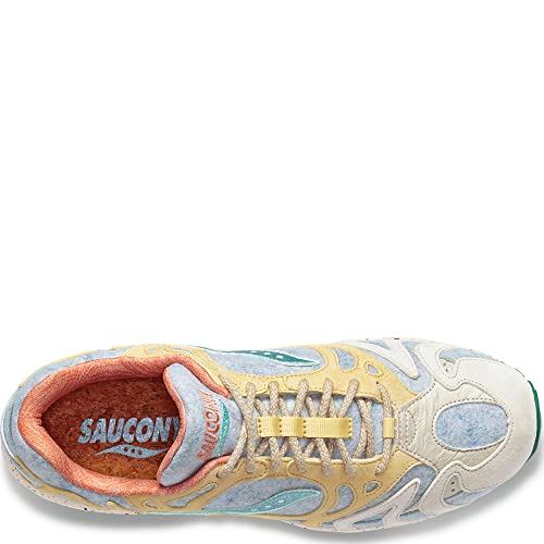 Saucony Grid Azura 2000 Felt Unisex 11 Grey | Multi, Grey / Multi, 13 Women/11 Men3