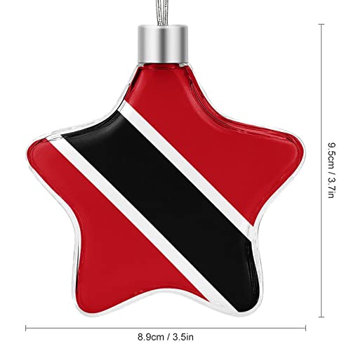 Trinidad And Tobago Flag Star Pendant Ornament For Party Holiday,Fashion Car Ornament,Decorate For The Christmas Tree #TOP1