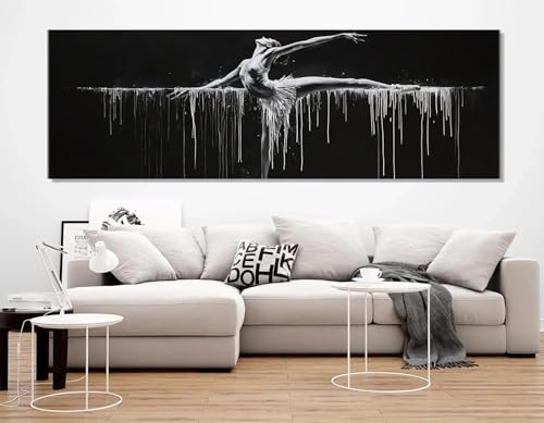 Impressions sur toile de ballerine tableau moderne 35x105 cm - 2