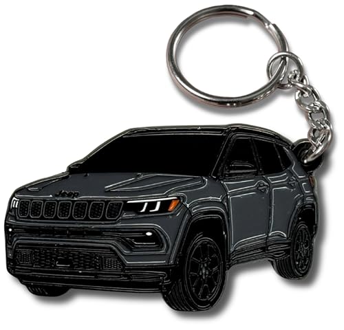 Jeep Compass Metal Keychain