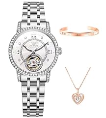 7036:silver strap and silver dial