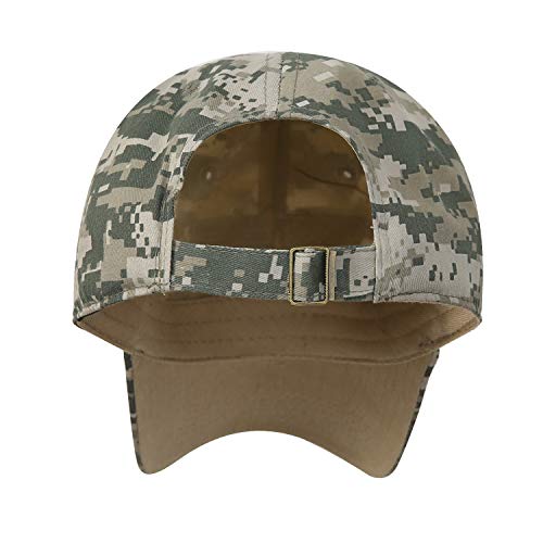 Image of IIN American Flag Baseball Cap for Men Women Low Profile USA Army Tactical Operator Military Plain Dad Hat