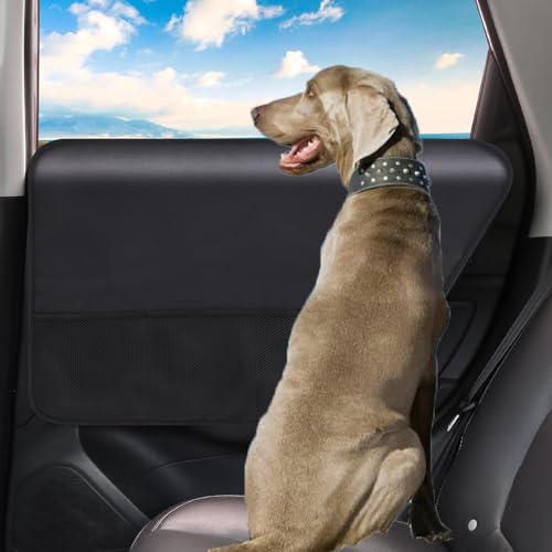 KYWLCO 2 Pc Protectores de Puertas de Auto para Perros, Protección de Cubiertas de Puertas de Autos contra Garras de Perros y Suciedad, Adecuado para la mayoría de los Modelos de automóviles.