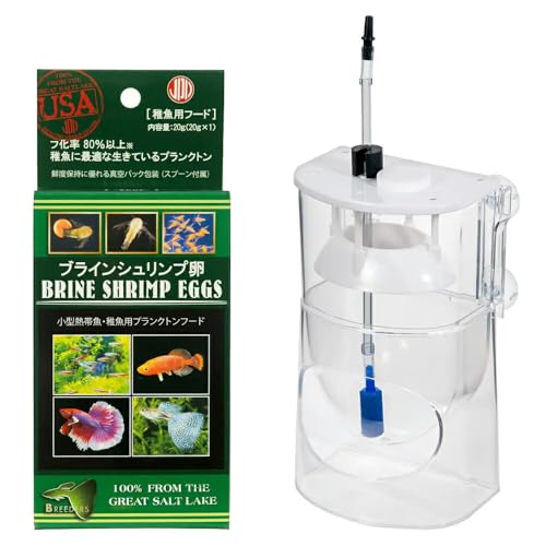 ブラインシュリンプ孵化器 ハッチャー２４＋ブラインシュリンプエッグス ２０ｇのサムネイル