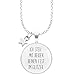 Produktbild Spruchketten BY LIEBLICHKEITEN Nickelfreie Kette 80 cm mit Anhänger Spruch in 2,5cm großer Glaslinse und Charm Stern: ICH STEH  IM Glitzer