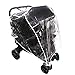 Universale Impermeabile Twins Baby Passeggino Copertura Antipioggia