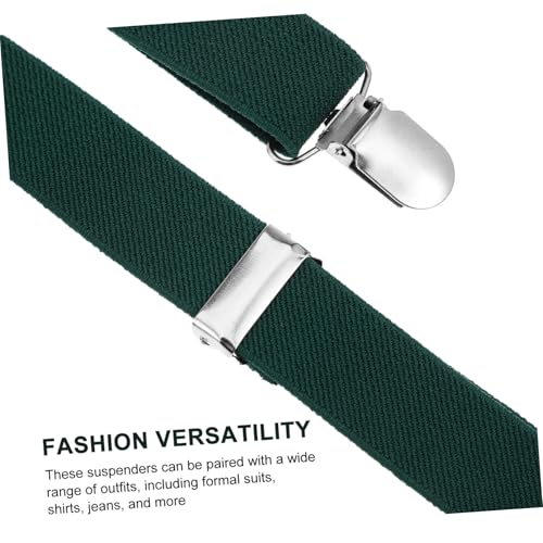 1set Adjustable Suspenders and Bow Tie for Boys Elastic Dress Suspenders for Trousers and Jeans for Parties and Special Occasions Construction2