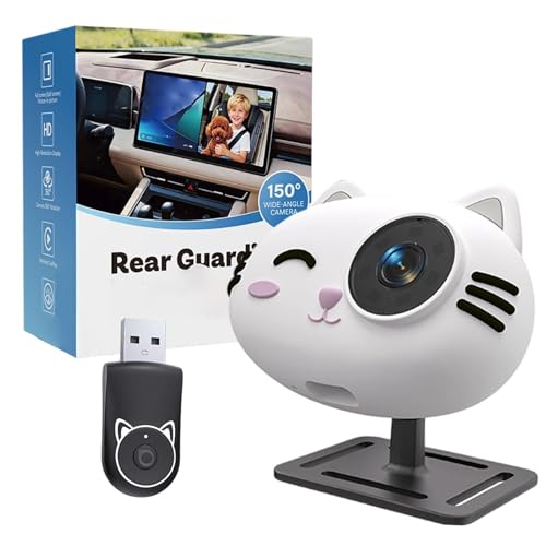Vidéo 1080P moniteur voiture enfant avec vision panoramique 150 degrés