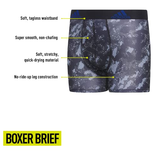 Image of adidas Boy's Performance 4-Pack Boxer Brief (Big Kid)