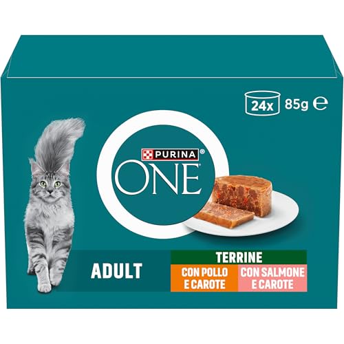 Pollo, Salmone, 85 g (Confezione da 24)