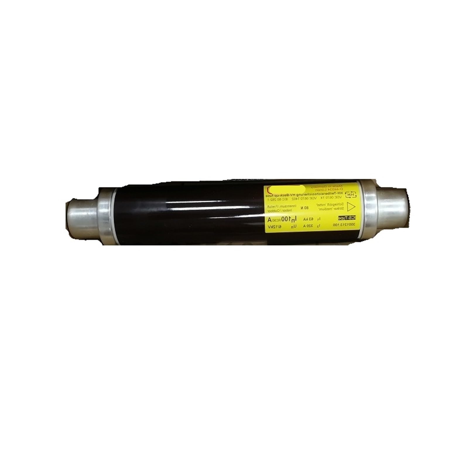Fusible haute tension 7,2KV 403mm cartouche de protection électrique CAALO 3027156