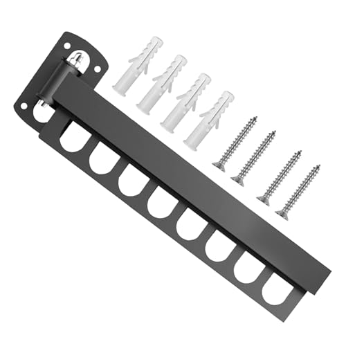 Bastidores de ropa plegable para ropa de secado: secadora extensible con tirador, carga fuerte | Organizador portátil de lavandería para balcón, baño, espacio exterior interior