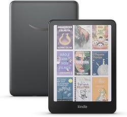 Apresentamos o Kindle Colorsoft Signature Edition (32 GB) - Com tela colorida, luz frontal autoadaptável, carr