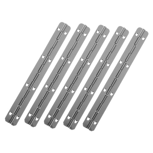 KICHOUSE Metal Hinges for Piano Cabinet Easy to Install Hinge Set Versatile Design