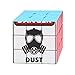 Danger Symbol Dust Hazard Warning Signs Magic Cube Puzzle 3x3 Toy Game Play