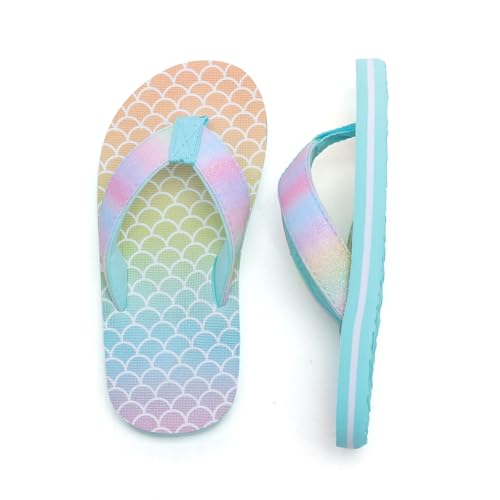 Image of Saidoteto Boys Girls Flip Flops Child Summer Slip-on Thong Sandals Beach Pool Water Shoes(Little /Big Kid)