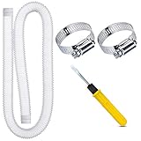 Kammoy Swimming Pool Replacement Hose, Replacement Hose for Above Ground Pools, Filter Pump Hose...