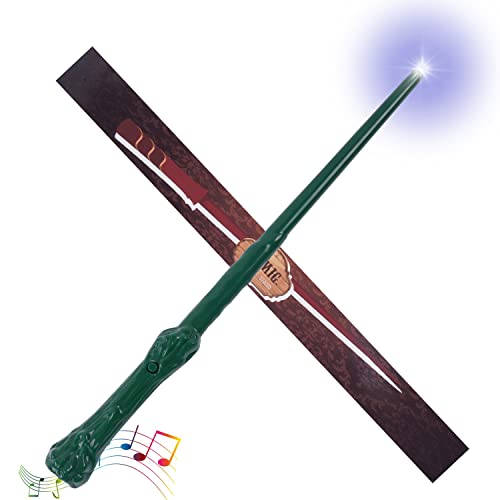 Aomig Varita Magica, Varita Mago con Luz y Sonido de 36cm,