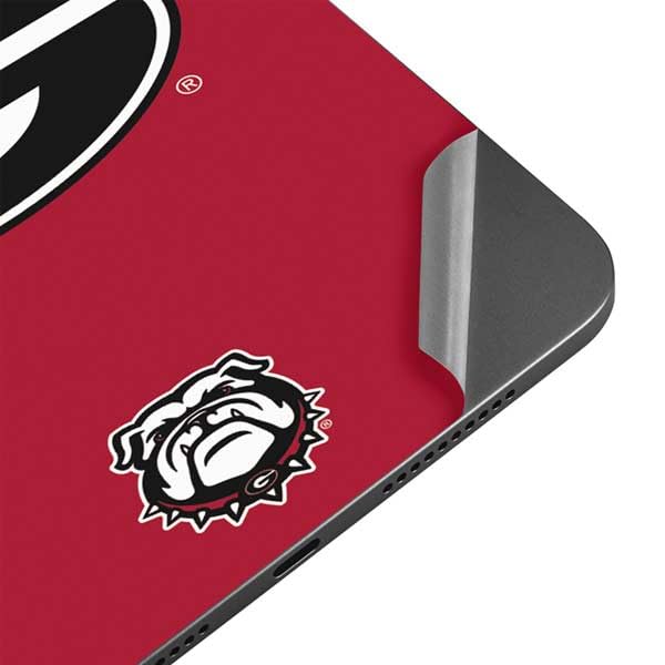 Skinit Decal Tablet Skin Compatible with iPad Mini 7 (2025) - Officially Licensed University of Georgia Logo Red Design