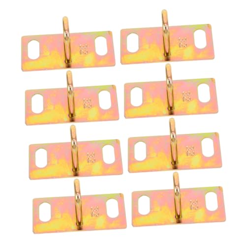 ABOOFAN 8Pcs Electric Motorcycle Seat Lock Plates Durable Hook Buckle for Scooters Motorbikes Easy to Install Replacement Parts Secure Locking Mechanism for Motorbikes