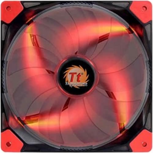 Thermaltake Luna 140mm Silent Fan Cooling CL-F022-PL14RE-A Red LED