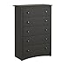 Prepac Sonoma Traditional 5-Drawer Tall Dresser for Bedroom, Functional Bedroom Dresser Chest of Drawers 17.75