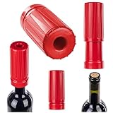 KADAX Tappatrice manuale per bottiglie di vino, tappatrice manuale per tappatura sicura di bottiglie con tappo, tappo in plastica, tappo per bottiglie