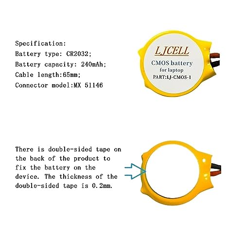 Batería CMOS CR2032 2 piezas para Dell Alienware miniatura 4