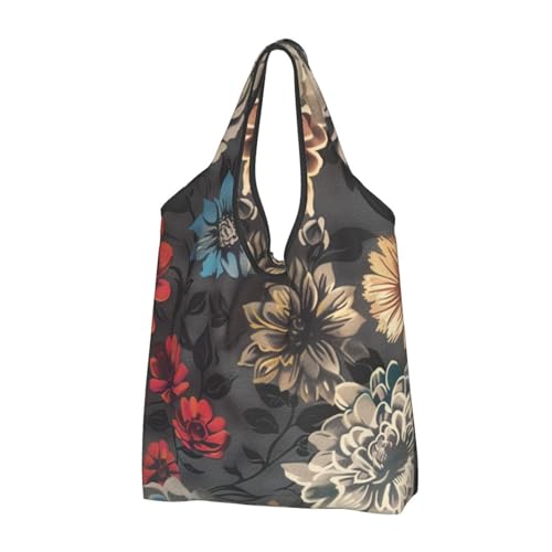 Sacs fourre-tout en tissu mignon lavables et résistants