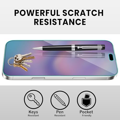 Image of ArmourPro Anti Glare Matte Tempered Glass for iPhone 17 Pro Max - Anti Fingerprint Screen Protector, 9H Scratch Resistant, Smooth Touch, Edge-to-Edge Full Coverage