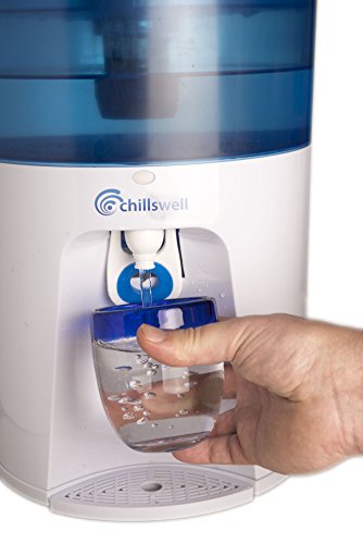 Water Cooler Dispenser 8.5 Litre Dispenser with 6 Filters (1 Years Supply) - Cold Water Machine for Home & Office, No Plumbing Needed - 5