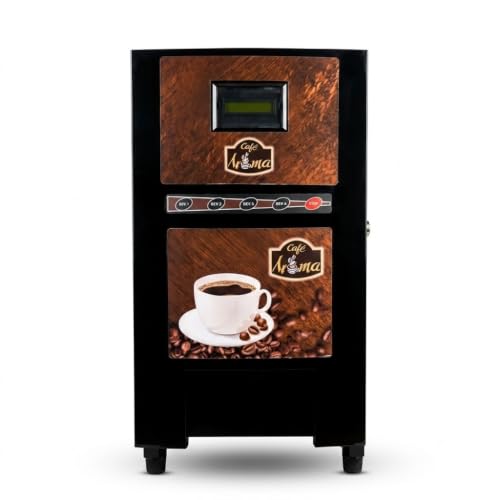 Image of Cafe Aroma 2 Lane Machine | Commercial Coffee Vending Solution | High Efficiency Brewing System | Automatic Dispenser for Offices Cafes