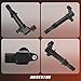 DRIVESTAR Ignition Coil Pack Compatible for Dodge Dakota Durango Ram 1500 Nitro Jeep Commander Raider Grand Cherokee Liberty 4.7L V8 3.7L V6 UF270 UF297 UF399