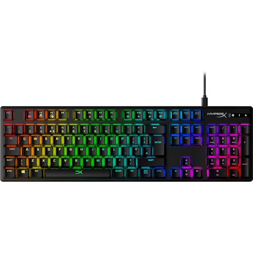 HyperX Alloy Origins – RGB Gaming Mechanical Keyboard, HyperX Red switches (UK layout) - Image 2
