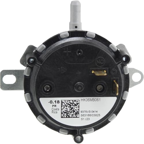 HK06WC061 - Sears OEM Furnace Replacement Air Pressure Switch