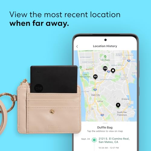 Tile RE-41001 Slim (2022) 1-Pack. Thin Bluetooth Tracker thumb #3