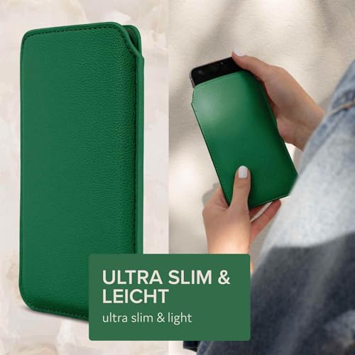 Étui iPhone XR avec languette d'extraction ONEFLOW Liberty vert