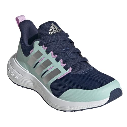 adidas Kids Boys Fortarun 2.0 Lace Up Sneakers Shoes Casual - Blue2