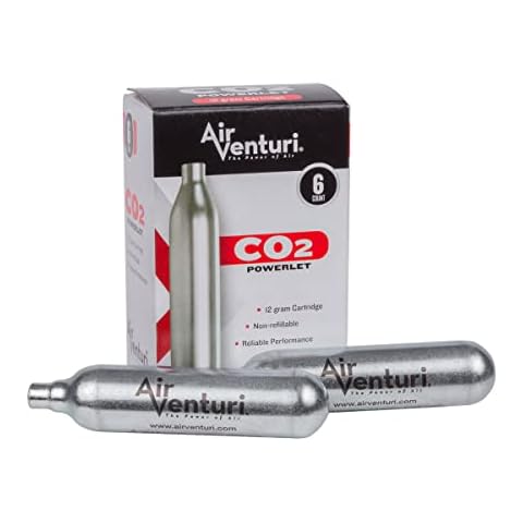 Air Venturi 12-Gram CO2 Cartridges, 6ct Cover